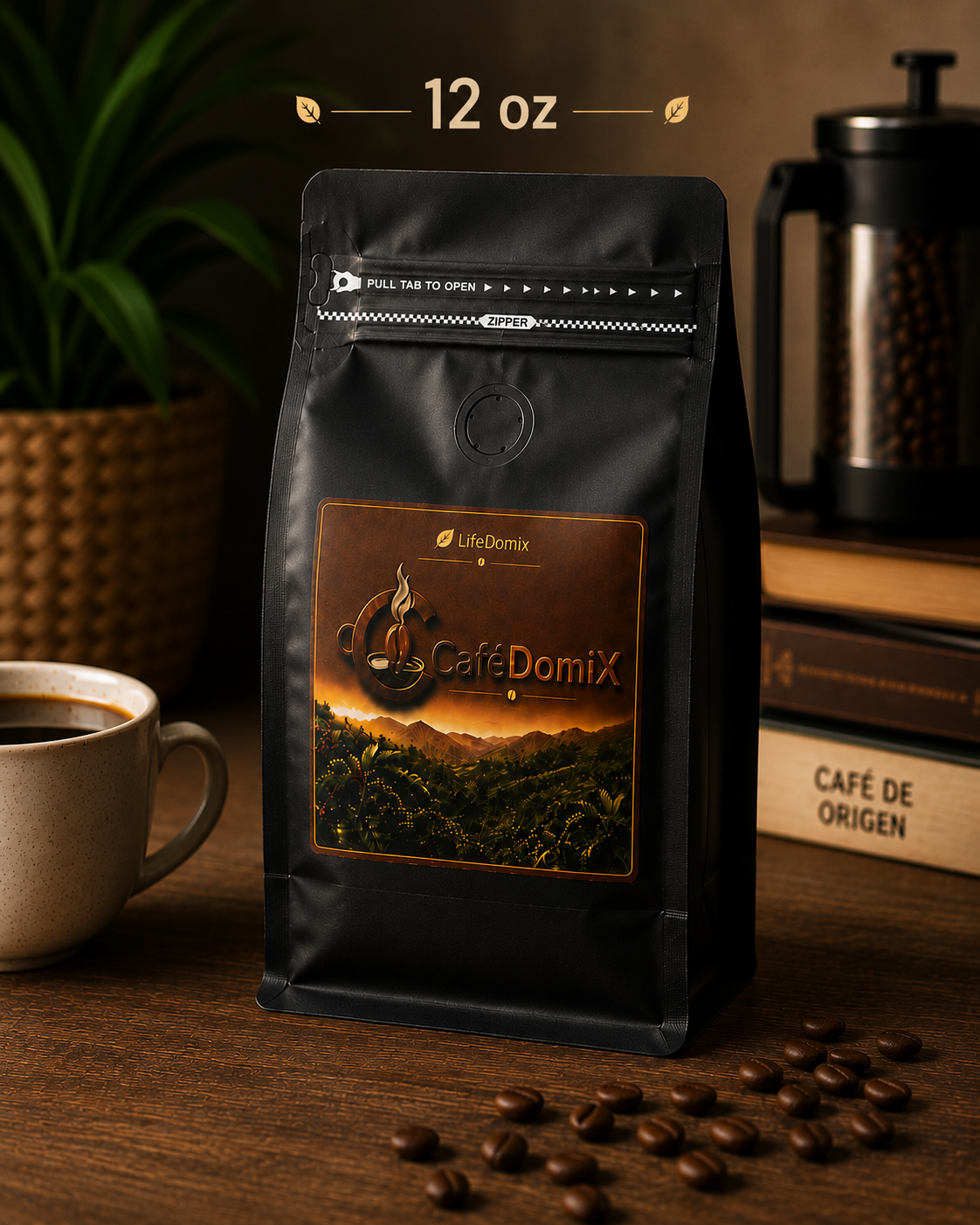 CaféDomiX 12oz